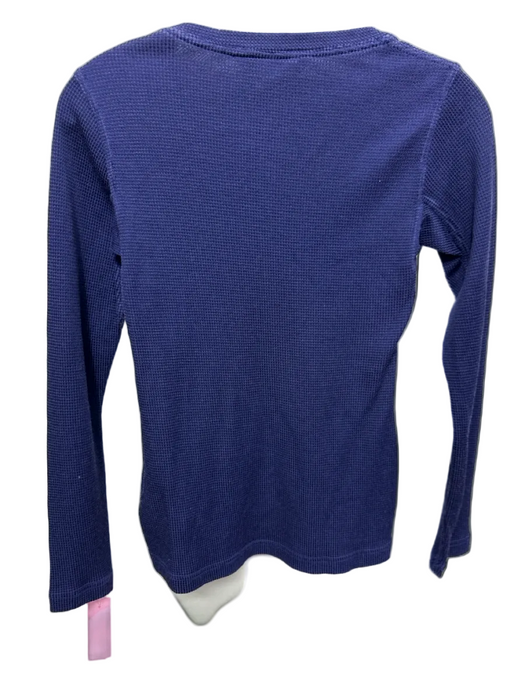 Arcteryx Size XS Dark Blue Cotton & Polyester Waffle Knit Long Sleeve Top Dark Blue / XS