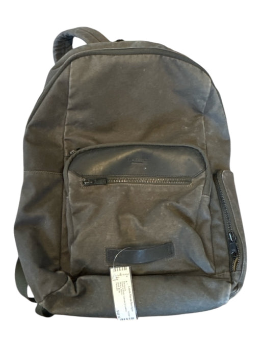 Timbuk2 Green & Black Canvas & Leather Men's Backpack