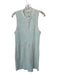 Cotton Citizen Size S Aqua Cotton Blend Sleeveless Ribbed Maxi Dress Aqua / S