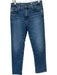 AG Size 24 Med Dark Wash Cotton Blend Mid Rise Straight Leg Jeans Med Dark Wash / 24