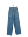 Frame Size 24 Light Wash Cotton High Waist Cargo Wide Leg Jeans Light Wash / 24
