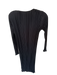 Rails Size S Black Polyester Long Sleeve Acordian Pleated Dress Black / S