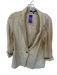 Quince Size S Oatmeal Linen Long Sleeve One Button Jacket Oatmeal / S