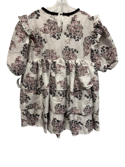 Dream Sister Jane Size S Pink, White, black Polyester Half Balloon Sleeve Dress Pink, White, black / S