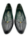 Gucci Shoe Size 36 Black Leather Almond Toe Interlocking GG Tapered Heel Pumps Black / 36