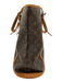 Louis Vuitton Brown Coated Canvas Monogram Leather Trim Bucket Shoulder Bag Brown / GM