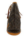 Louis Vuitton Brown Coated Canvas Monogram Leather Trim Bucket Shoulder Bag Brown / GM
