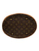 Louis Vuitton Brown Coated Canvas Monogram Leather Trim Bucket Shoulder Bag Brown / GM