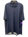 RLX Size Est L Navy Synthetic Paisley Polo Athleisure Men's Short Sleeve Navy / Est L