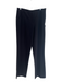 Renuar Size 8 Black Polyester Blend Slant Zippered Pockets Mid Rise Jeans Black / 8