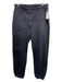 Mother Size 33 Black Cotton Denim Carpenter Pockets Elastic Ankle Jogger Jeans Black / 33