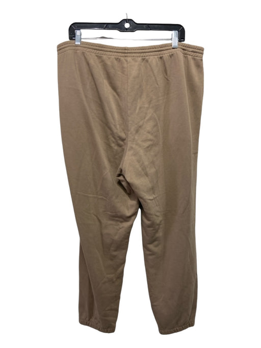 Vince Size XL Camel Brown Cotton French Terry Elastic Waist Sweatpants Pants Camel Brown / XL