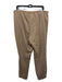 Vince Size XL Camel Brown Cotton French Terry Elastic Waist Sweatpants Pants Camel Brown / XL