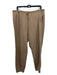 Vince Size XL Camel Brown Cotton French Terry Elastic Waist Sweatpants Pants Camel Brown / XL