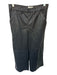 We The Free Size XS Black Vegan Leather High Waist Elastic Waist Wide Leg Pants Black / XS
