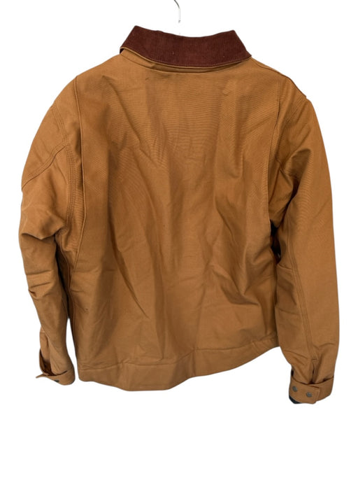 Carhartt NWT Brown Cotton Corduroy Full Zip Work Men's Coat Brown / M