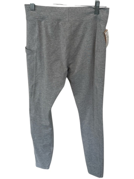 Vuori Size M Light Gray Waist Band Side Pocket Heathered Athletic Leggings Light Gray / M