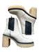 Free People Shoe Size 36 White & Black Leather Rubber Sole Platform Booties White & Black / 36