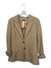 J. Crew Size 4 Camel Wool Blend 2 Buttons Blazer Jacket Camel / 4