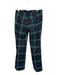 J. Crew Size 4 Green & Red Virgin Wool Plaid Straight Leg Trouser Pants Green & Red / 4