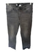 Kut From The Kloth Size 2 Gray Cotton Blend High Waist Ankle Flare Raw Hem Jeans Gray / 2