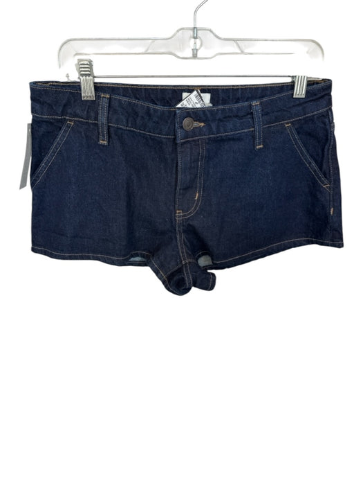 Wilfred Size 28 Dark Wash Cotton Denim Cheeky Shorts Dark Wash / 28