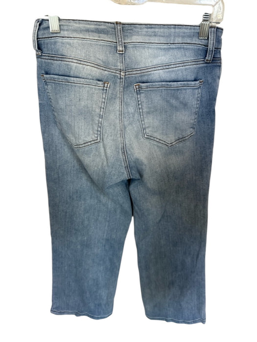 Kut From The Kloth Size 2 Light Wash Cotton Blend High Waist Wide Leg Jeans Light Wash / 2