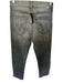 Mother Size 26 Gray Cotton Blend High Waist Button Fly Skinny Jeans Gray / 26