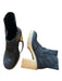 Free People Shoe Size 36 Black & Tan Leather Platform Rubber Sole Side Zip Boots Black & Tan / 36