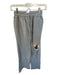 Storets Size S/M Gray Cotton Drawstring Distressed Wide Leg Athletic Pants Gray / S/M