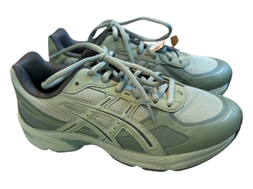 Asics Shoe Size 5 Green Canvas Athletic Sneakers Green / 5