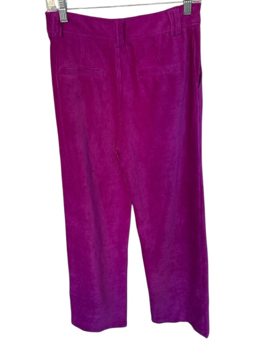 &merci Size M Purple Corduroy High Waist Wide Leg Pants Purple / M