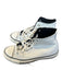 Converse Shoe Size 6 White & Black Leather Shearling Lined High Top Sneakers White & Black / 6