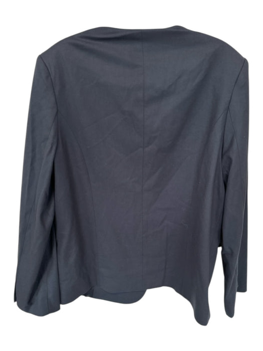 Na-kd Size 36 Gray Polyester Long Sleeve Double Breast Oversized Blazer Gray / 36