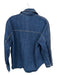 Zara Size XS/S Dark Wash Cotton Long Sleeve Button Down Denim Jacket Dark Wash / XS/S