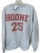 Size L Gray & Red Cotton Distressed Band Long Sleeve Sweatshirt Gray & Red / L