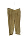 Free People Size 4 Tan Cotton Pleated Cuffed Pants Tan / 4