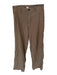 Kut From The Kloth Size 2 Taupe Linen Blend High Waist Wide Leg Pants Taupe / 2