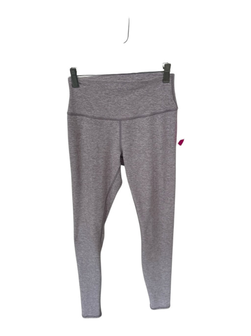 Alo Size XS Purple Waist Band Heathered Athletic Leggings Purple / XS