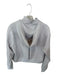 Lululemon Size 8 Light Gray Neoprene Hood Full ZIp Cropped Athletic Jacket Light Gray / 8
