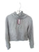 Lululemon Size 8 Light Gray Neoprene Hood Full ZIp Cropped Athletic Jacket Light Gray / 8