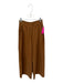 Lululemon Size 6 Brown Cotton Blend Waist Band Wide Leg Front Pockets Pants Brown / 6