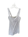 Abercrombie & Fitch Size S White Linen Blend Sleeveless Pleat Detail Dress White / S