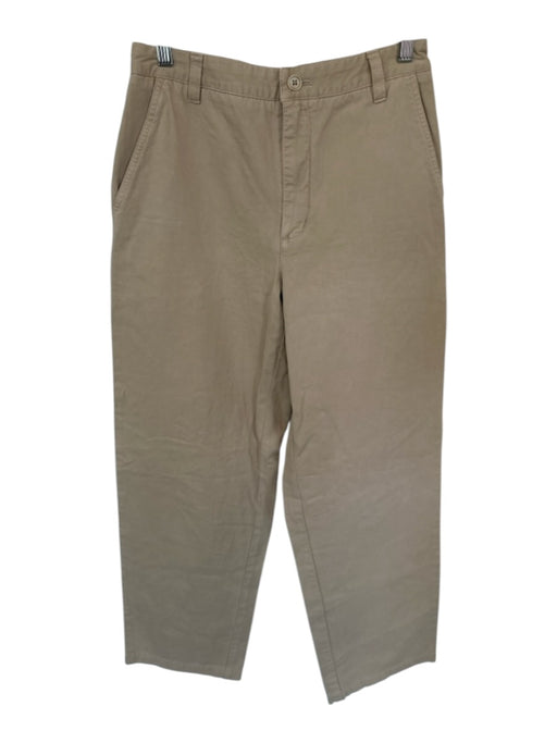 Sunday best Size 8 Khaki Cotton High Waist Wide Leg Pants Khaki / 8