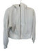 FP Movement Size Est S Cream Cotton Hood Long Sleeve Full Zip Athletic Hoodie Cream / Est S