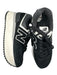 New Balance Shoe Size 6.5 Black & White Suede & Canvas Platform Lace Up Sneakers Black & White / 6.5