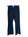 Sunday best Size M Navy Viscose Elastic Waist High Waist Flare Pants Navy / M