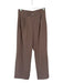 Alo Yoga Size Est M Tan & White Nylon Waist Band High Waist Wide Leg Pants Tan & White / Est M