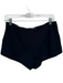 Aritzia Size 8 Black Polyester Side Zip Cheeky Shorts Black / 8