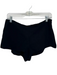 Aritzia Size 8 Black Polyester Side Zip Cheeky Shorts Black / 8